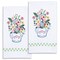 Jack Dempsey Stamped Decorative Hand Towel Pair 17"X28"-Watering Can